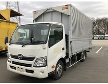 【近日入庫予定】 ワイド幅ロング デュトロ 積載2t アルミウイング 6MT 内高206㎝