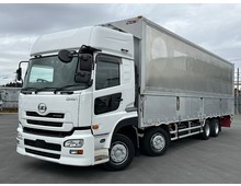  H28年 4軸アルミウイング 内高265cm ハイルーフ リアエアサス エスコット UDクオン