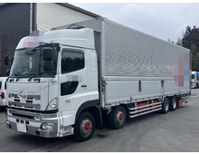 【先行案内】 【近日入庫予定】 H28年 融雪仕様 4軸アルミウイング ハイルーフ リアエアサス 7速マニュアル 日野プロフィア