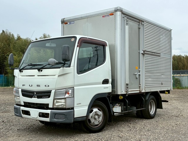 5トン未満 10尺ショート アルミバン サイド扉 三菱キャンター オートマ 積載2トン