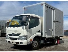 【近日入庫】5トン未満 10尺ショート アルミバン サイド扉 日野デュトロ マニュアル5速 積載2トン