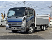 【近日入庫】車検付き ワイドキャブ 平アルミブロック パワーゲート マニュアル６速 いすゞエルフ 積載２トン