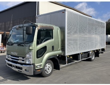 【近日入庫予定】 H28年 跳上パワーゲート付き アルミバン 6200ワイド 板バネ 6速マニュアル いすゞフォワード