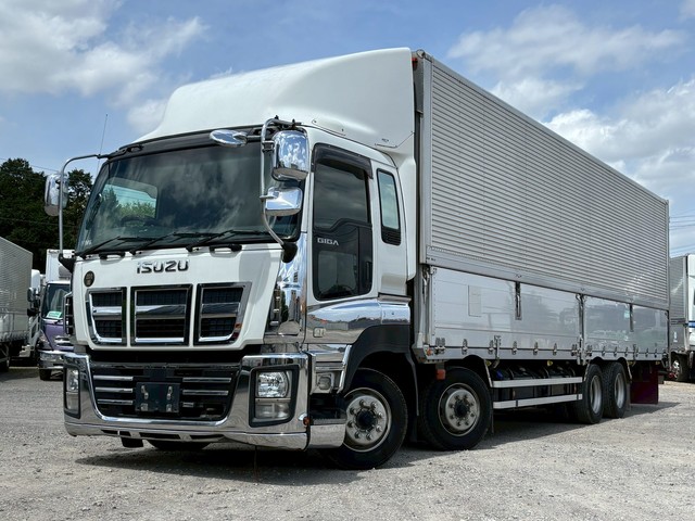 【近日入庫】融雪仕様 マニュアル7速 いすゞギガ 低床4軸 積載13.7トン