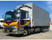 【近日入庫】セミワイド アルミウイング リアエアサス メッキパーツ多数 UDコンドル 積載2.9トン