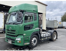 【近日入庫予定】 H29年 450高馬力 トラクターヘッド 第5輪荷重11.5ｔ ハイルーフ リアエアサス エスコット ＵＤクオン