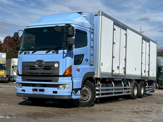 -28℃確認 デンソー製 矢野特殊ボデー ジョルダーキーストン 冷凍バン サイド観音扉 日野プロフィア  積載12.7トン