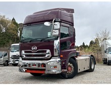 車検付き UDトラックス クオン トラクタヘッド 410馬力 リアエアサス 緩和11.5トン