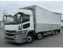 【近日入庫予定】 H30年 4軸パネルウイング ハイルーフ リアエアサス シフトパイロット ふそうスーパーグレート 車検付き