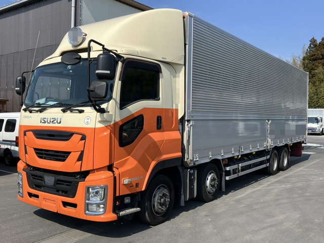 H30年 ギガ 4軸2デフ アルミウイング リアエアサス 車検付