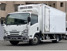 R1年 5ｍ超ロングボデー ワイド幅 冷凍バン 格納パワーゲート付 菱重低温 アルミ縞板 フルハーフボデー サイド扉付 スムーサー いすゞ エルフ