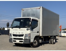 5トン未満 車検付き 標準キャブ ロングボデー アルミバン 三菱キャンター オートマ 積載2トン