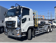 【未使用】 パルフィンガー製脱着式コンテナ車 令和6年式ギガ 2デフ 板バネ 7速マニュアル