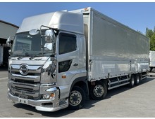【近日入庫予定】 R1年 E13Cエンジン搭載 4軸アルミウイング 内高267cm リアエアサス プロシフト 日野プロフィア アルミホイール