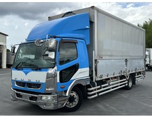 【近日入庫予定】 H24年 新免許対応（11ｔ未満） 増トン 融雪仕様 跳上パワーゲート付き アルミウイング 6200ワイド リアエアサス 6速マニュアル 270高馬力 ふそうファイター