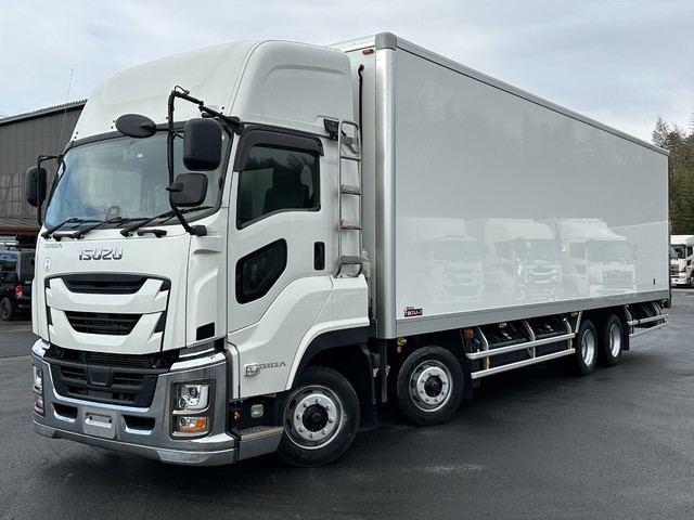 【近日入庫予定】R4年 ギガ ハイルーフ 4軸2デフ 冷凍バン サブエンジン ジョルダー/ジョロダー4列 ステン床 車検付 リアエアサス