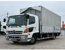 実走行19万キロ ワイドキャブ アルミウイング 跳ね上げゲート 日野レンジャー 積載2.8トン