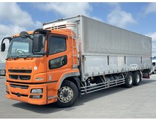 クラッチO/H済み！ H28年 3軸1デフ 冷凍ウイング 菱重直結式中温設定 木床 山田ボデー 木床 リアエアサス イノマット ふそうスーパーグレート