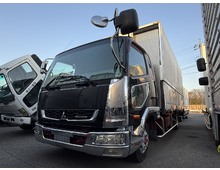 【近日入庫予定】 H27年 アルミウイング 6200ワイド 板バネ ウロコステン張り 6速マニュアル ふそうファイター