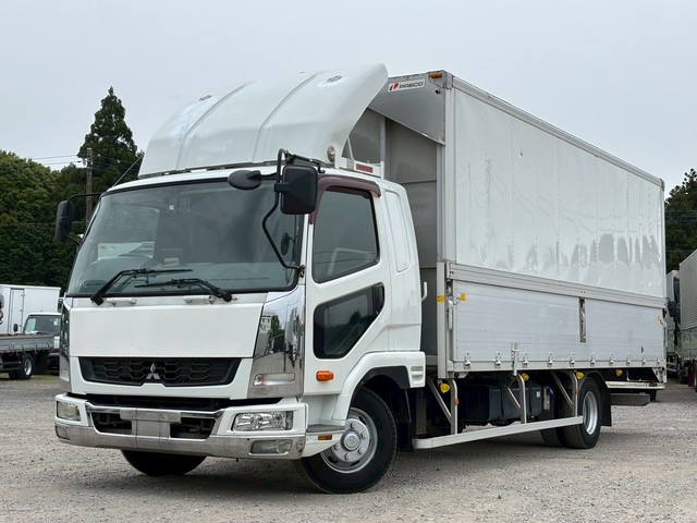 【近日入庫】【先行案内】ワイドキャブ パネルウイング リアエアサス 三菱ファイター オートマ 積載2.9トン