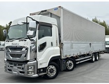 H30年 融雪仕様 4軸アルミウイング リアエアサス ハイルーフ いすゞファイブスターギガ スムーサー アルミホイール メッキパーツ 11月まで車検付
