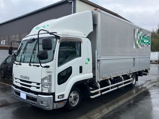 【先行案内】【近日入庫予定】 H31年 跳上パワーゲート付き アルミウイング 6200ワイド 板バネ 240高馬力 6速マニュアル いすゞフォワード