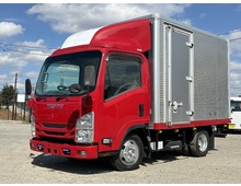 5トン未満 標準キャブ ショート 左サイド扉 アルミバン マニュアル5速 いすゞエルフ 積載2トン