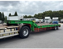 【近日入庫】シングル引き 車検たっぷり！中低床トレーラー 19.5t積載