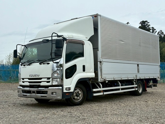 跳上ゲート いすゞフォワード アルミウィング リアエアサス 62ワイド 最大積載量2.4トン