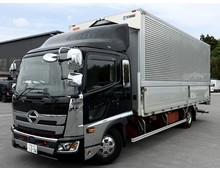 H30年 6200ワイド幅 トランテックス融雪 格納パワーゲート リアエアサス メッキパーツ多数 日野 17レンジャー