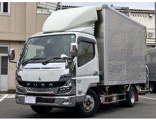 【イケ車‼ステンパーツ多数‼】 R3年 キャンター カスタム 標準幅セミロング アルミバン 融雪仕様 車検付 