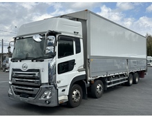 【近日入庫予定】 融雪仕様 4軸パネルウイング 内高265cm ハイルーフ アルミホイール リアエアサス エスコット UDクオン