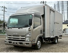 【近日入庫】【先行案内】車検付き ワイドキャブ ロングボデー サイド扉 アルミバン マニュアル6速 準中型 いすゞエルフ 積載2トン