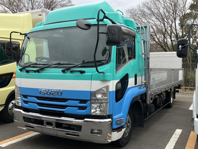 中古 【165万円】いすゞ 平ボディー 4トン(中型) H28年 TKG-FRR90T2