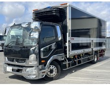 冷凍ウイング 菱重低温 6200セミワイド 床システムフロア ステン多数 令和3年式ファイター リアエアサス 6速マニュアル