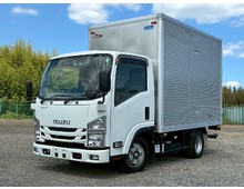 5トン未満 標準キャブ ショート アルミバン マニュアル5速 いすゞエルフ 積載2トン