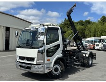 R6年 増トン ファイター 新明和製アームロール ツインホイスト 7.9トン積載 車検8月まで