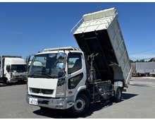 R4年 増トン ファイター 新明和製深ダンプ DR7-01S 積載7.2t 車検付 6MT 