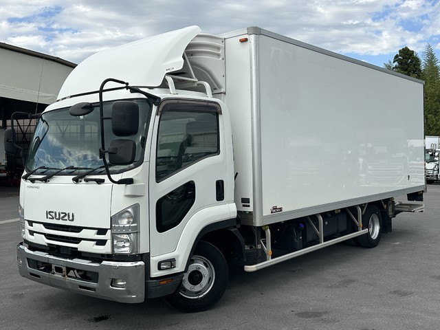 【近日入庫予定】R2年 格納パワーゲート付 6200ワイド 菱重低温 アルミ縞板床 フルハーフ リーフサス スムーサー いすゞ フォワード