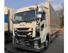 【近日入庫予定】 R1年 融雪仕様 4軸アルミウイング リアエアサス ハイルーフ いすゞファイブスターギガ 7速マニュアル アルミホイール メッキパーツ 11月まで車検付