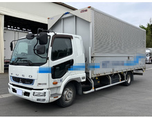 H30年 ファイター アルミウイング ワイド幅 リーフサス 車検付 6MT