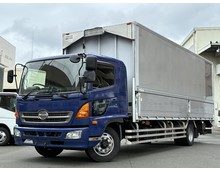【近日入庫】11トン未満 車検付き バイク運搬 アルミウイング ワイドキャブ 荷台長7.2m 日野レンジャー 積載4.2トン