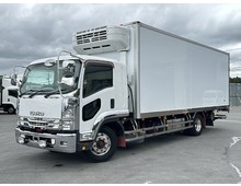 【近日入庫予定】R3年 増トン フォワード 冷凍バン 東プレ製-30℃設定 スタンバイ付 6900ワイド 格納パワーゲート リアエアサス ジョルダー4列 縞板アルミ床 車検付 