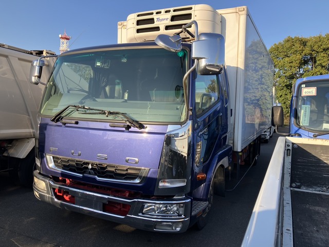 【近日入庫】【先行案内】 H23年 6200ワイド 格納パワーゲート付！ 冷凍バン 東プレ低温 リアエアサス アルミ縞板床 ジョルダー/ジョロダー4列 キャブカスタムグレード アルミホイール 三菱ふそう ファイター