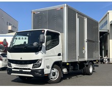 R5年 キャンター アルミバン 標準幅ロング 左サイド扉 内高225㎝ 5MT 車検付