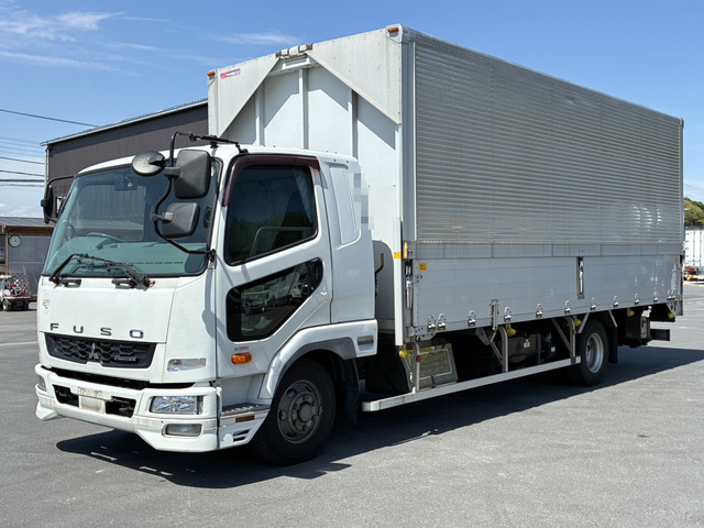 【近日入庫予定】 H29年 跳上パワーゲート付き アルミウイング 6200ワイド 板バネ 6速マニュアル ふそうファイター