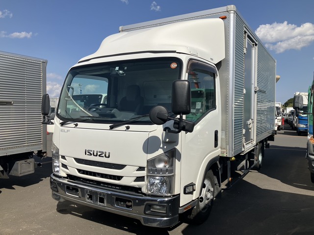 【近日入庫予定】37万km時リビルトE/G載替 R2年 いすゞエルフ 跳上パワーゲート 左サイド扉 ワイド幅 マニュアル6速 