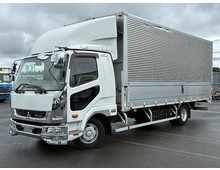 【近日入庫予定】 H28年 アルミウイング 6100ワイド リアエアサス ふそうファイター 車検付き 6速マニュアル