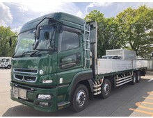 【近日入庫予定】 H28年 ハイルーフ！ 低床4軸 アルミブロック 平ボデー リアエアサス 5方開60アオリ 三菱ふそう スーパーグレート