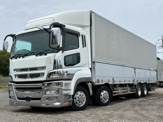 【近日入庫予定】 三菱ふそう アルミウイング トレクス ジョロダー/ジョルダー4列 門口ステン融雪仕様 ハイキャブ 総輪エアサス サイド角ステン3段 アルミホイール